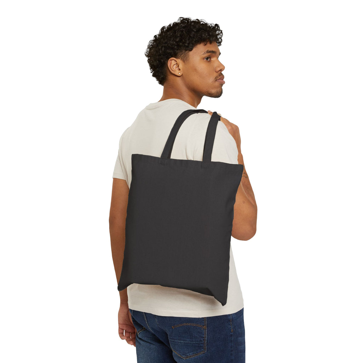 Sir Sphere Canvas Tote Bag — Cute Eco-Friendly Grocery & Everyday Bag