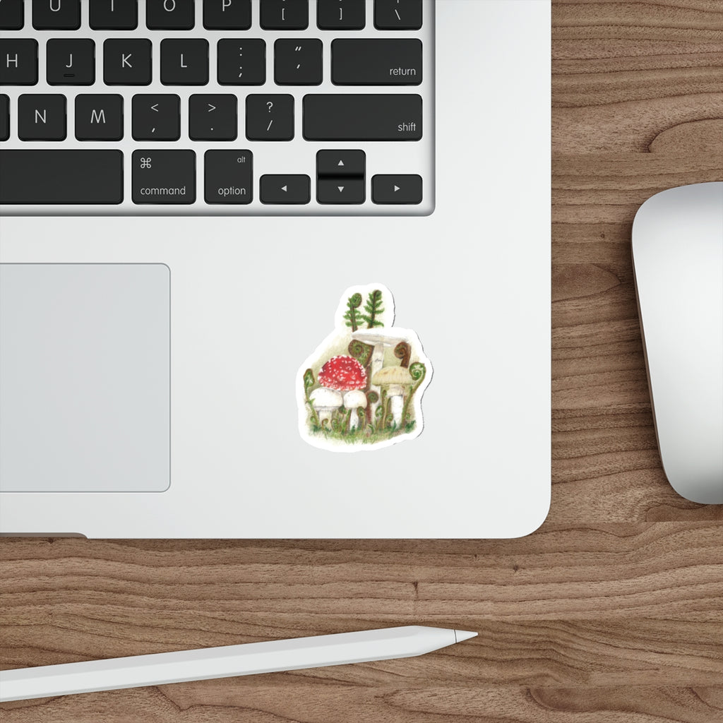 Poison Buddies-Cute Forest Fungi Decal