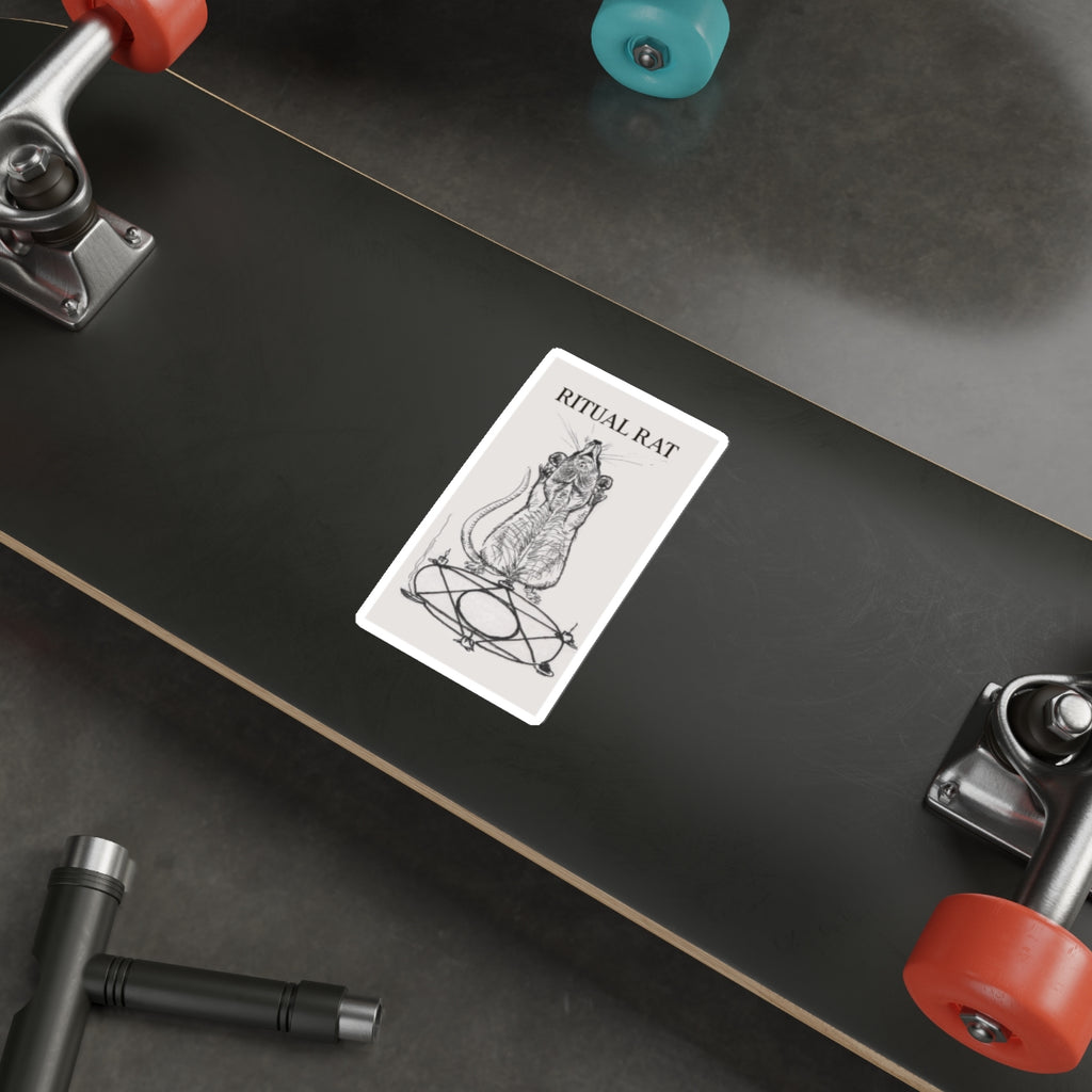 Ritual Rat Die-Cut Stickers