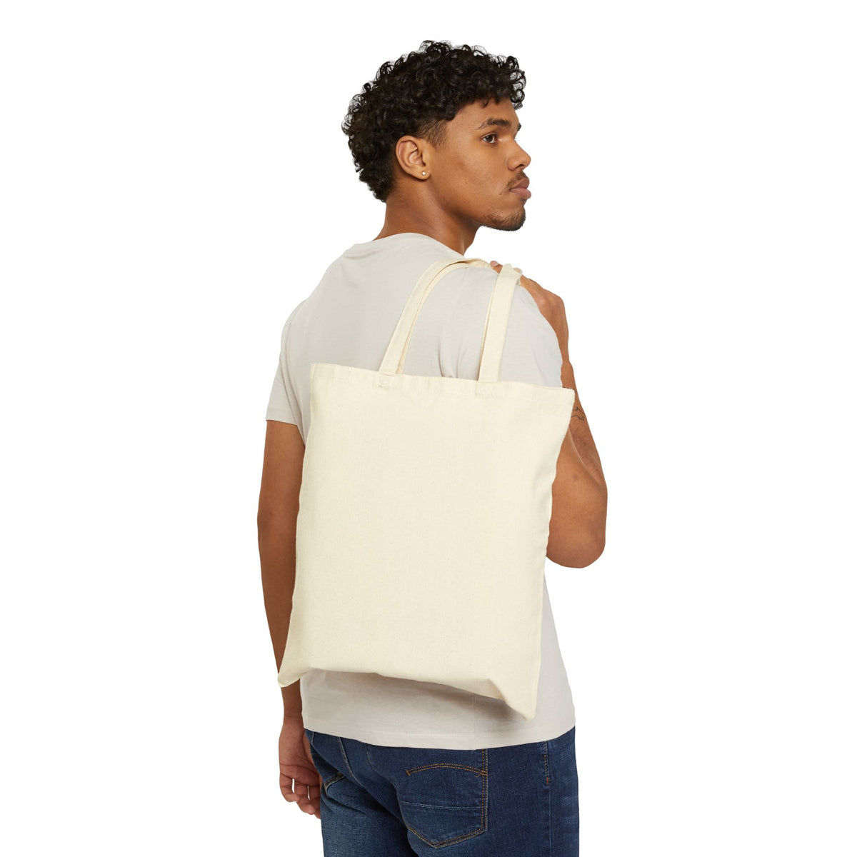 Mushroooooom Art Tote Bag — Red Amanita Canvas Grocery & Market Tote