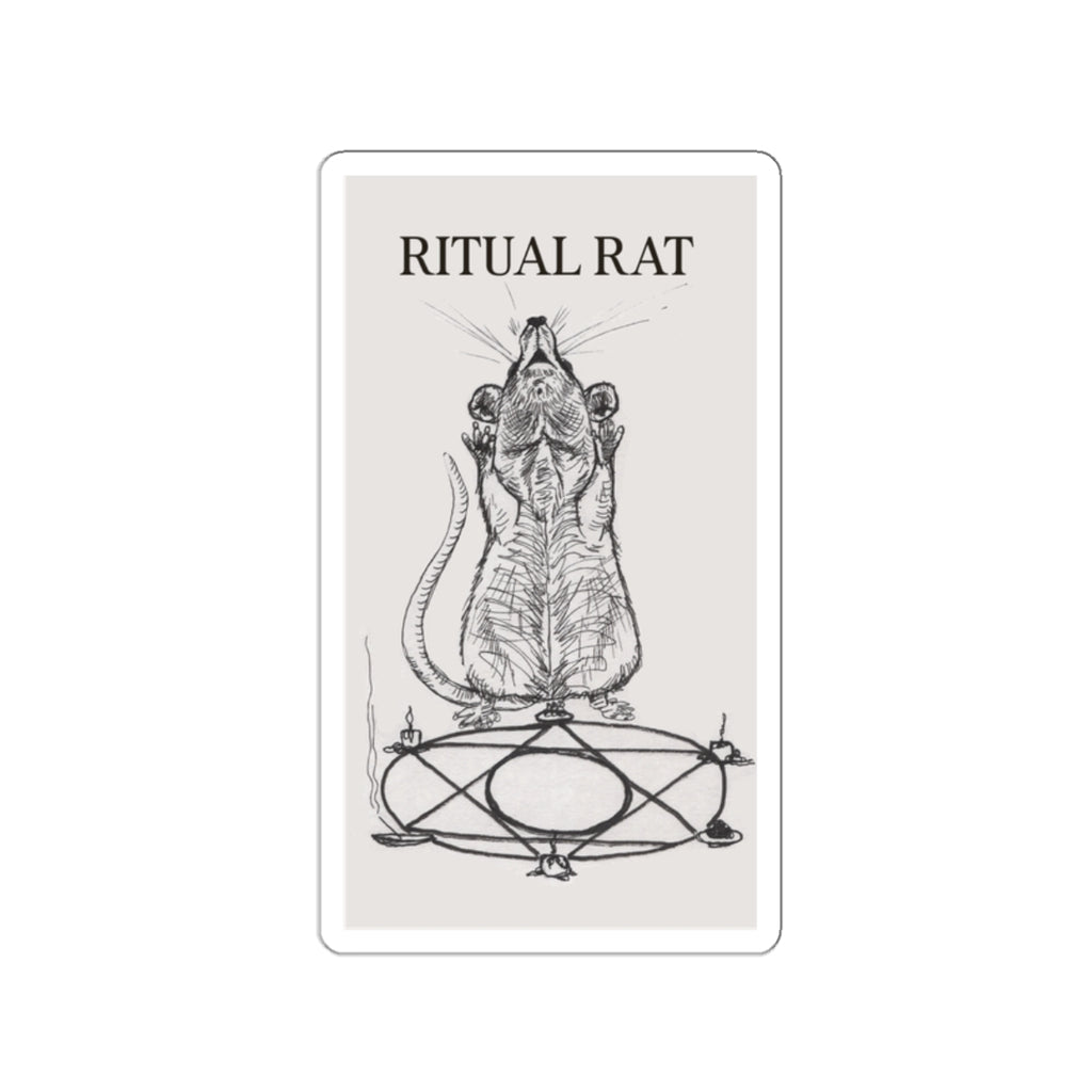 Ritual Rat Die-Cut Stickers