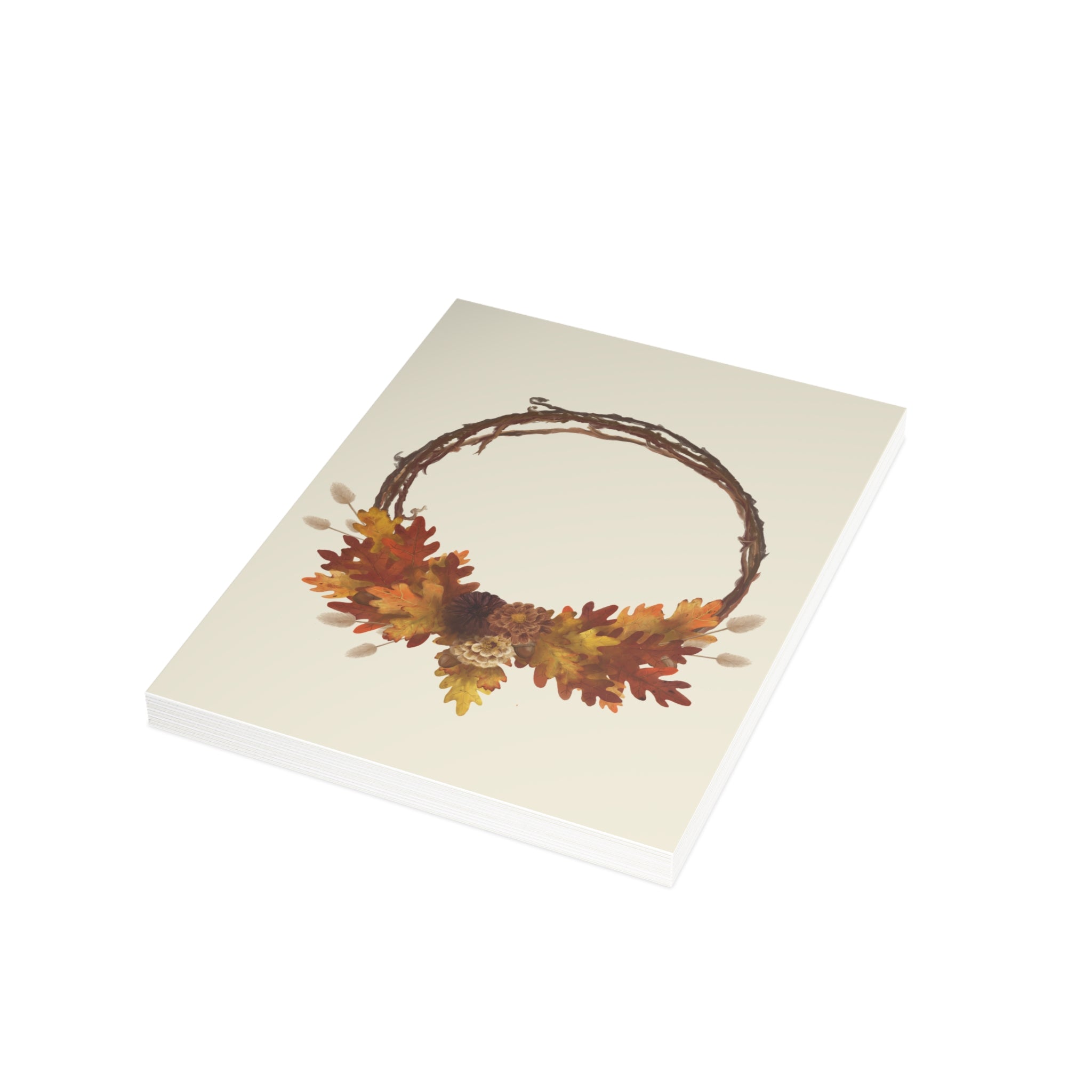 Fall Wreath Postcard Bundles (envelopes not included)