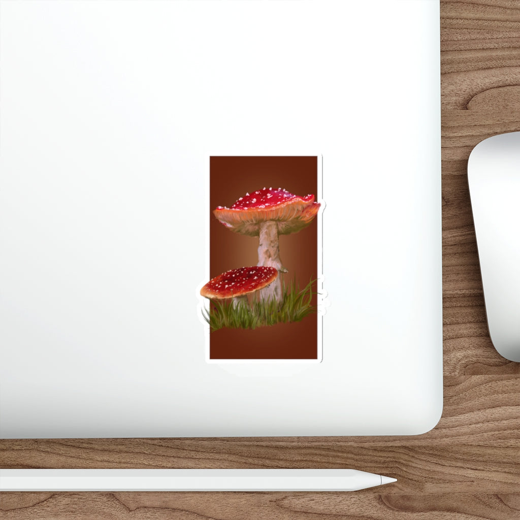 Fall Mushroooooms Die-Cut Stickers