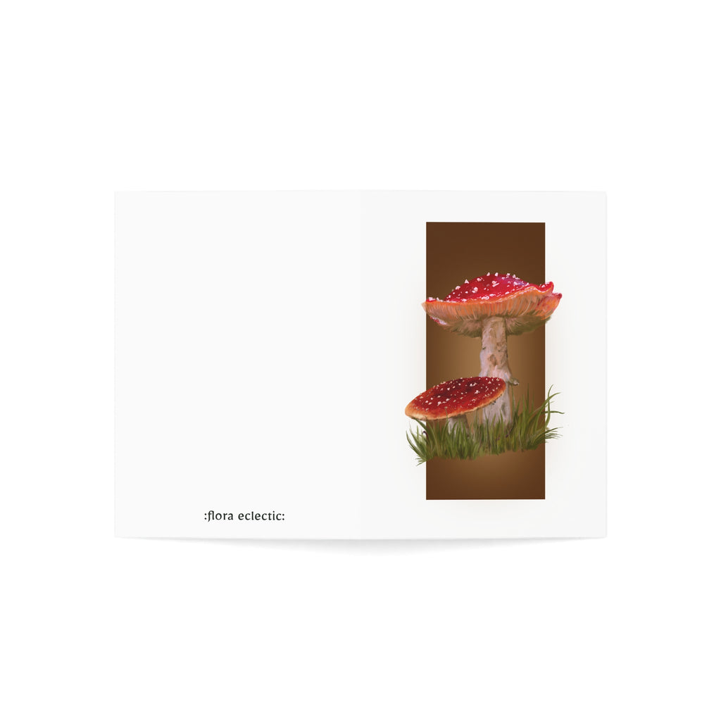 Mushrooooooom Greeting Card – Folded Cards (1/10/30/50 pcs)