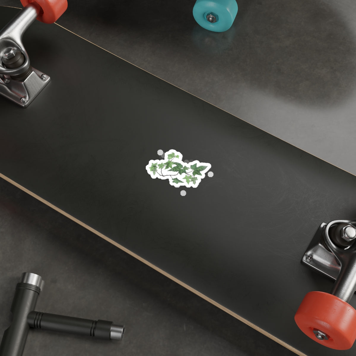 Ivy Vine Die-Cut Sticker – Green Botanical Plant Laptop Decal