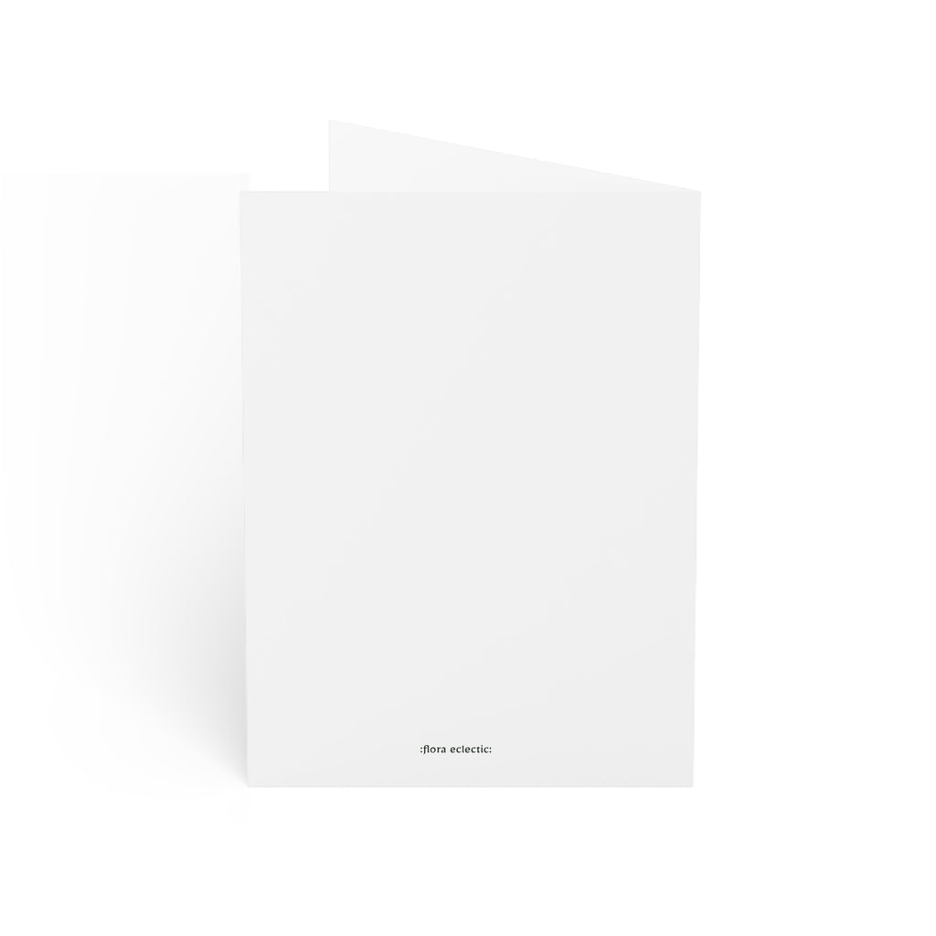 Lily Koi Pond Greeting Card – (1/10/30/50 pcs)