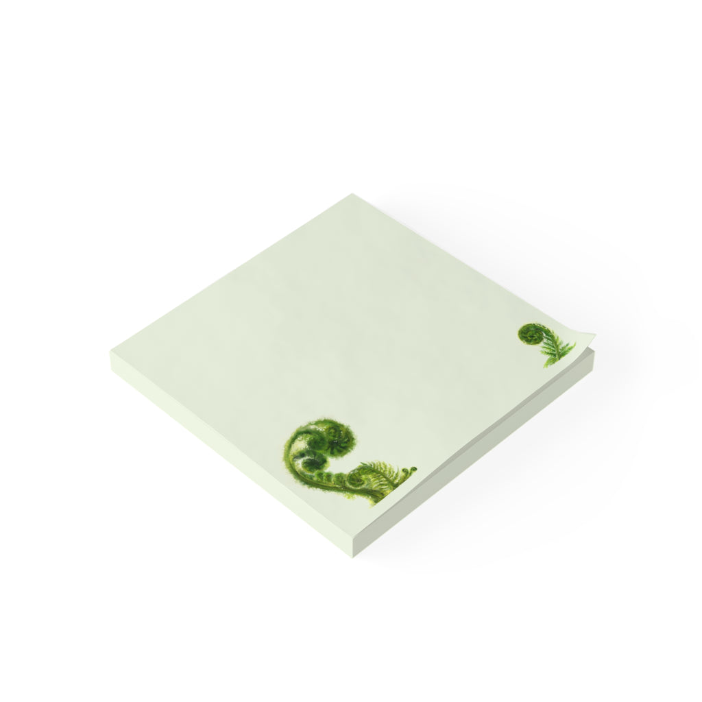 Fiddlehead Fern Post-it Note Pads – Botanical Sticky Notes