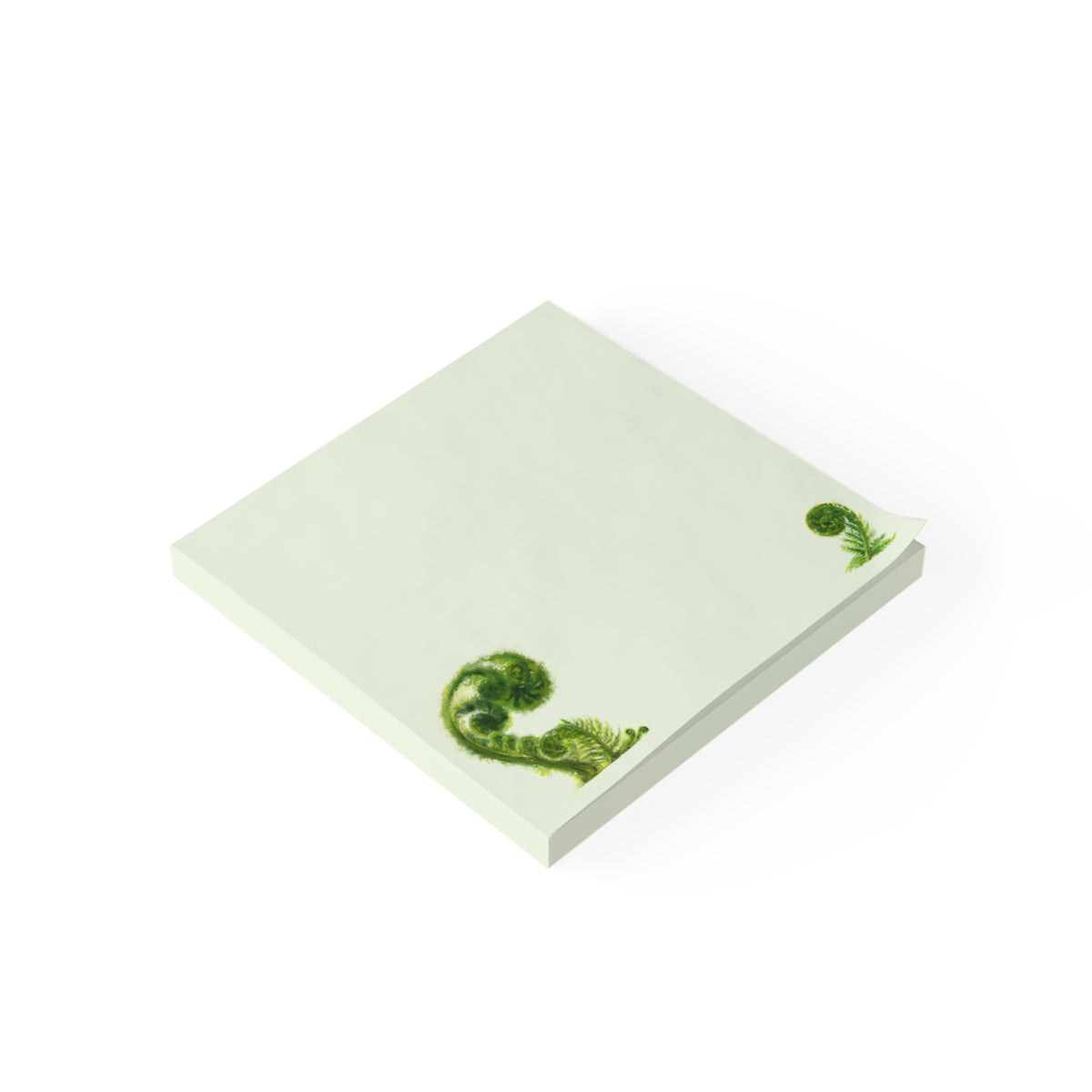 Fiddlehead Fern Post-it Note Pads – Botanical Sticky Notes