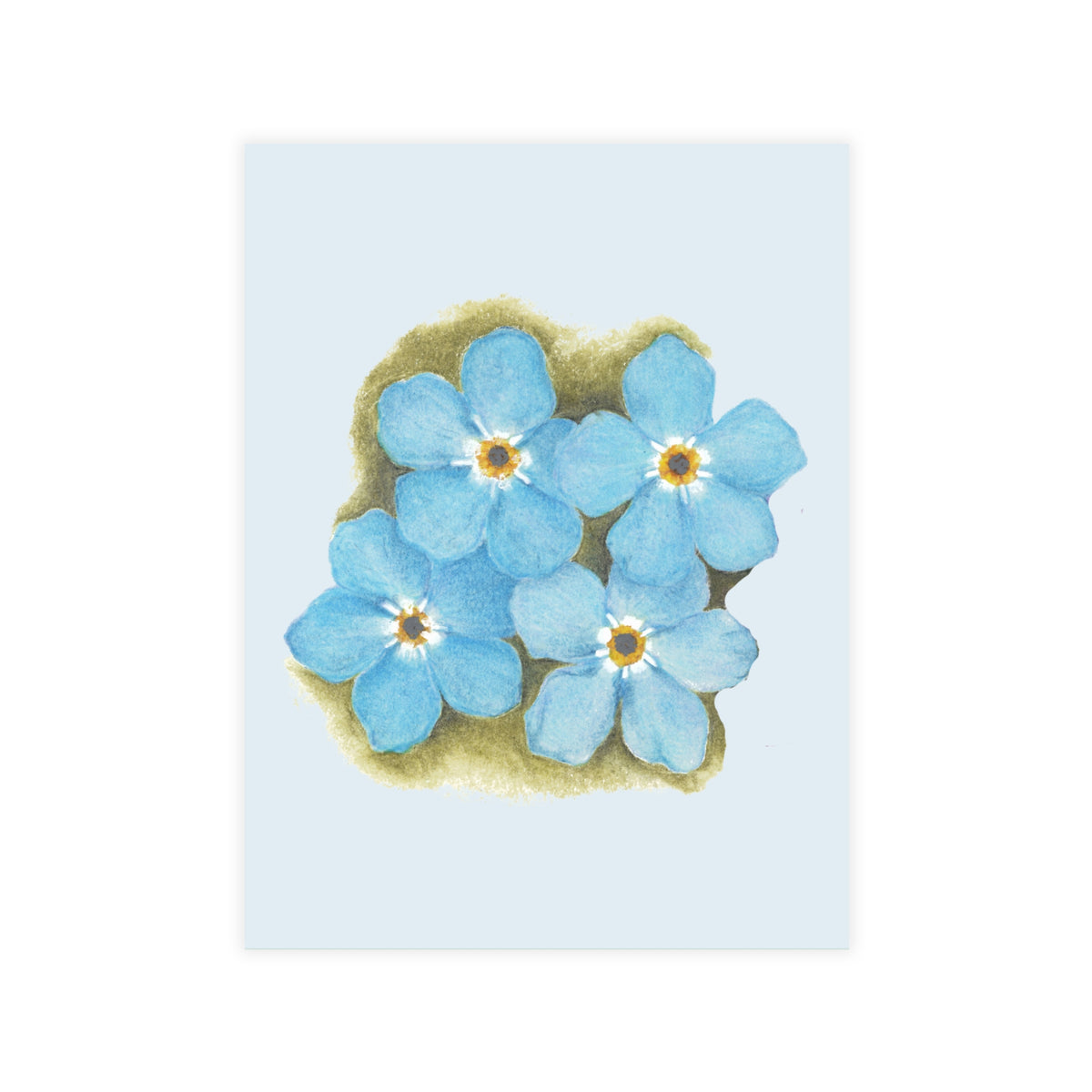 Forget-Me-Nots Postcard Bundles (envelopes not included)