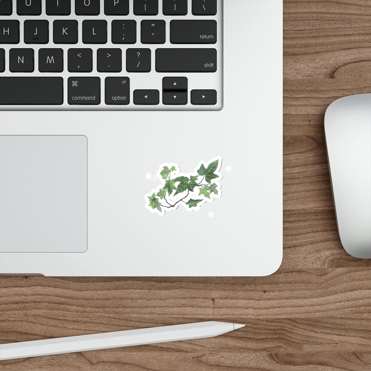 Ivy Vine Die-Cut Sticker – Green Botanical Plant Laptop Decal