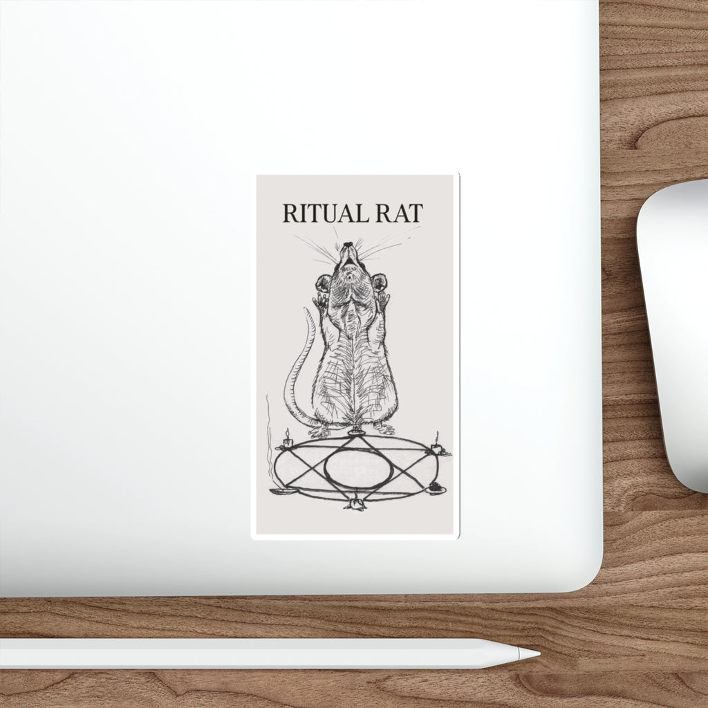 Ritual Rat Die-Cut Stickers