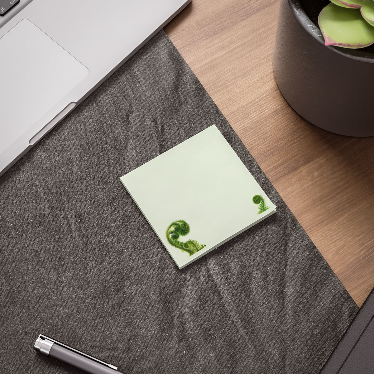 Fiddlehead Fern Post-it Note Pads – Botanical Sticky Notes