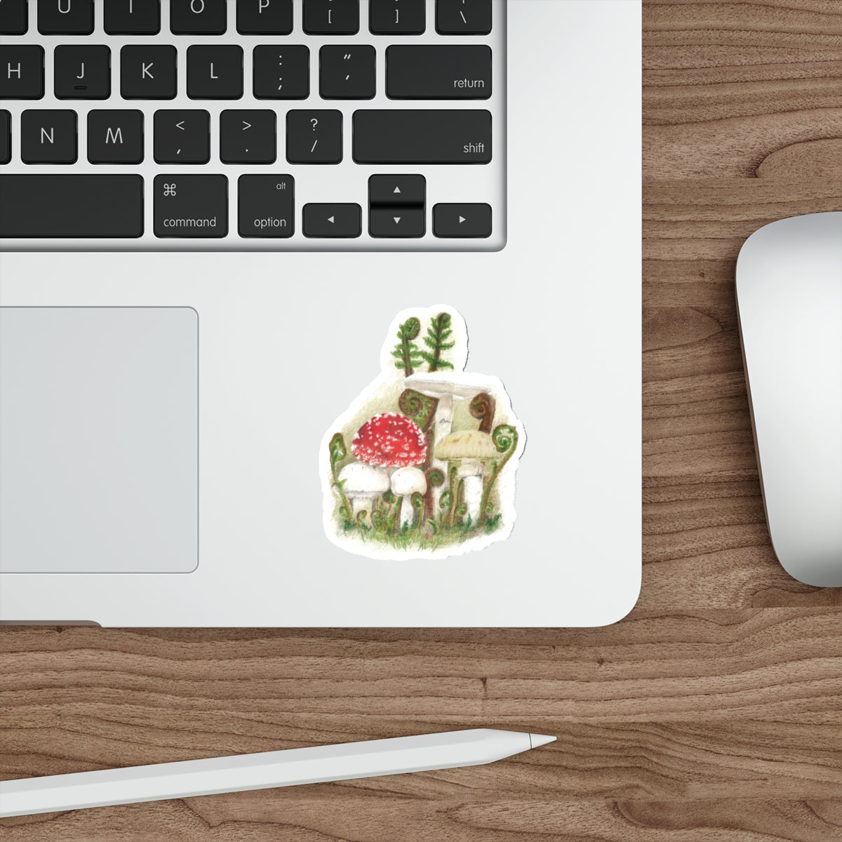 Poison Buddies-Cute Forest Fungi Decal