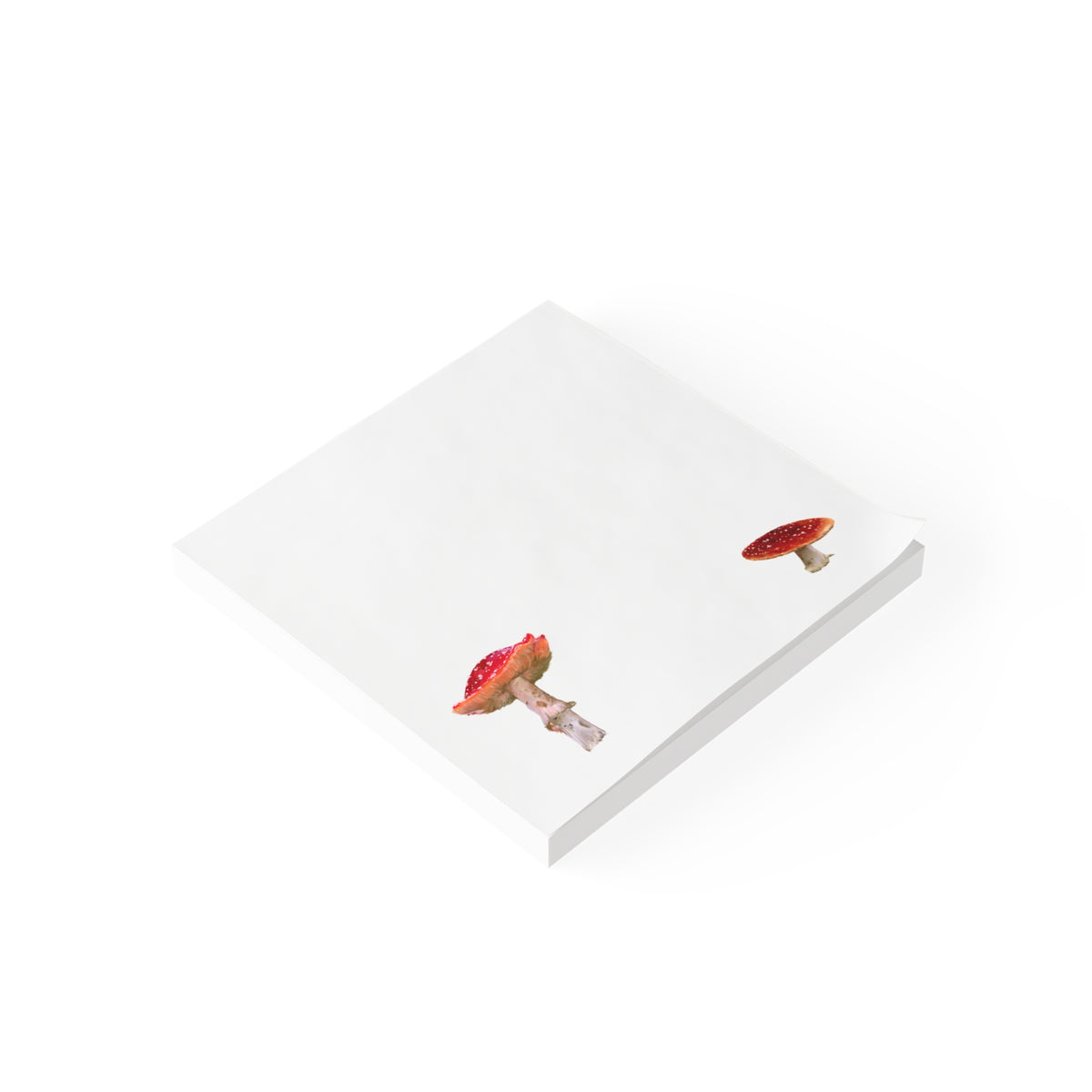 Mushroom Corner Post-it® Note Pads – Cute Red Toadstool Sticky Notes