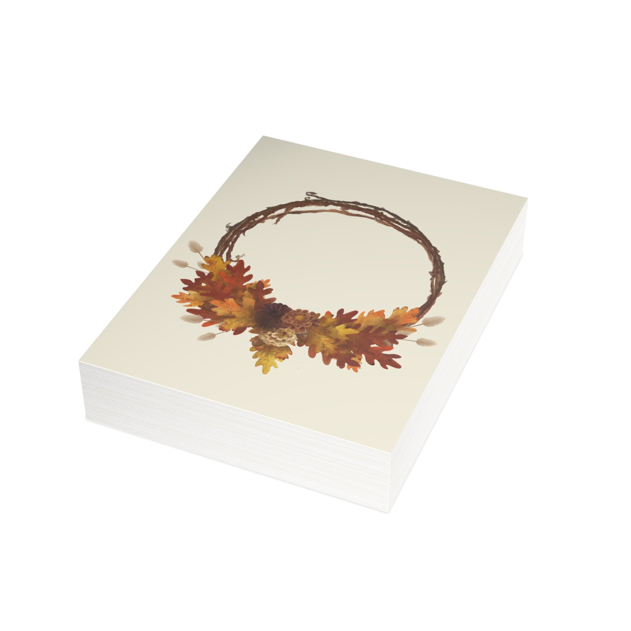 Fall Wreath Postcard Bundles (envelopes not included)