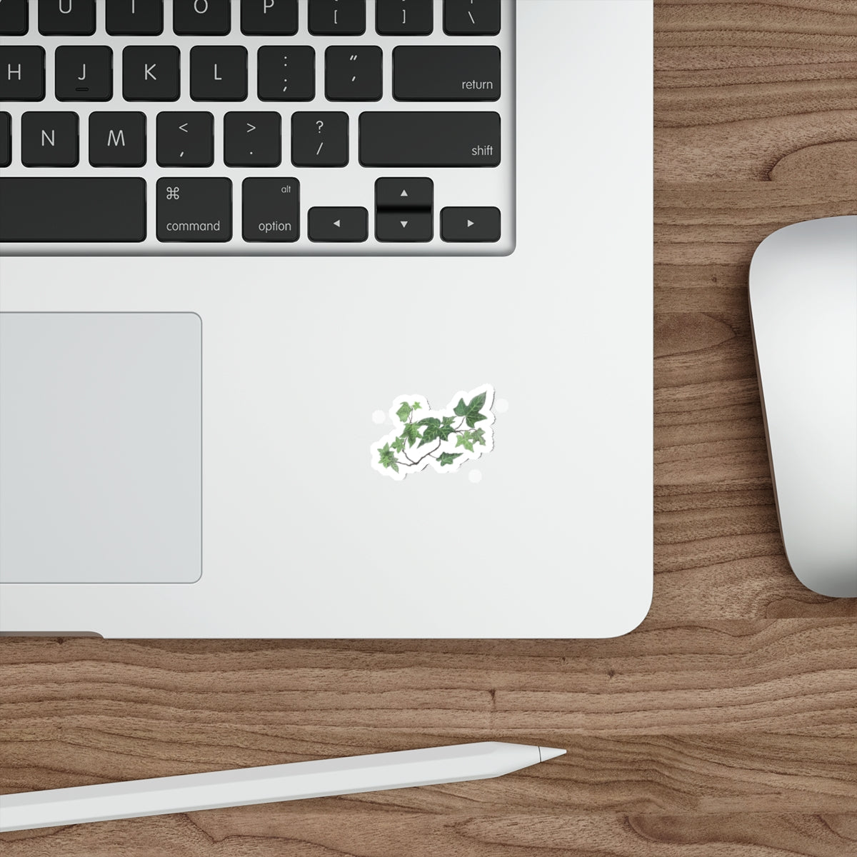 Ivy Vine Die-Cut Sticker – Green Botanical Plant Laptop Decal