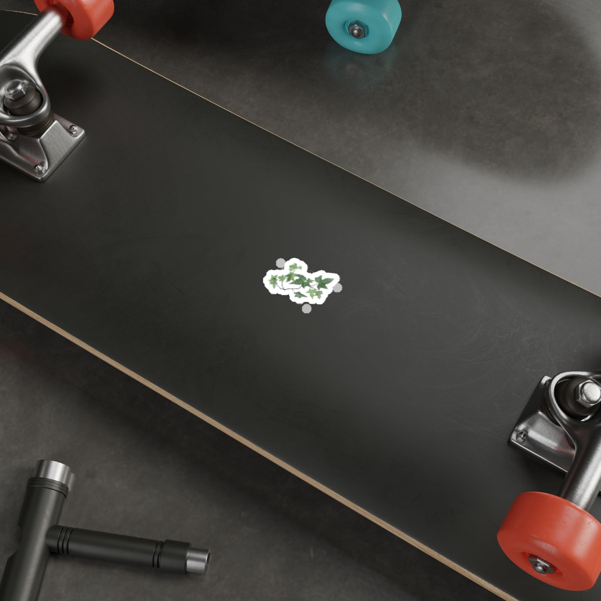 Ivy Vine Die-Cut Sticker – Green Botanical Plant Laptop Decal