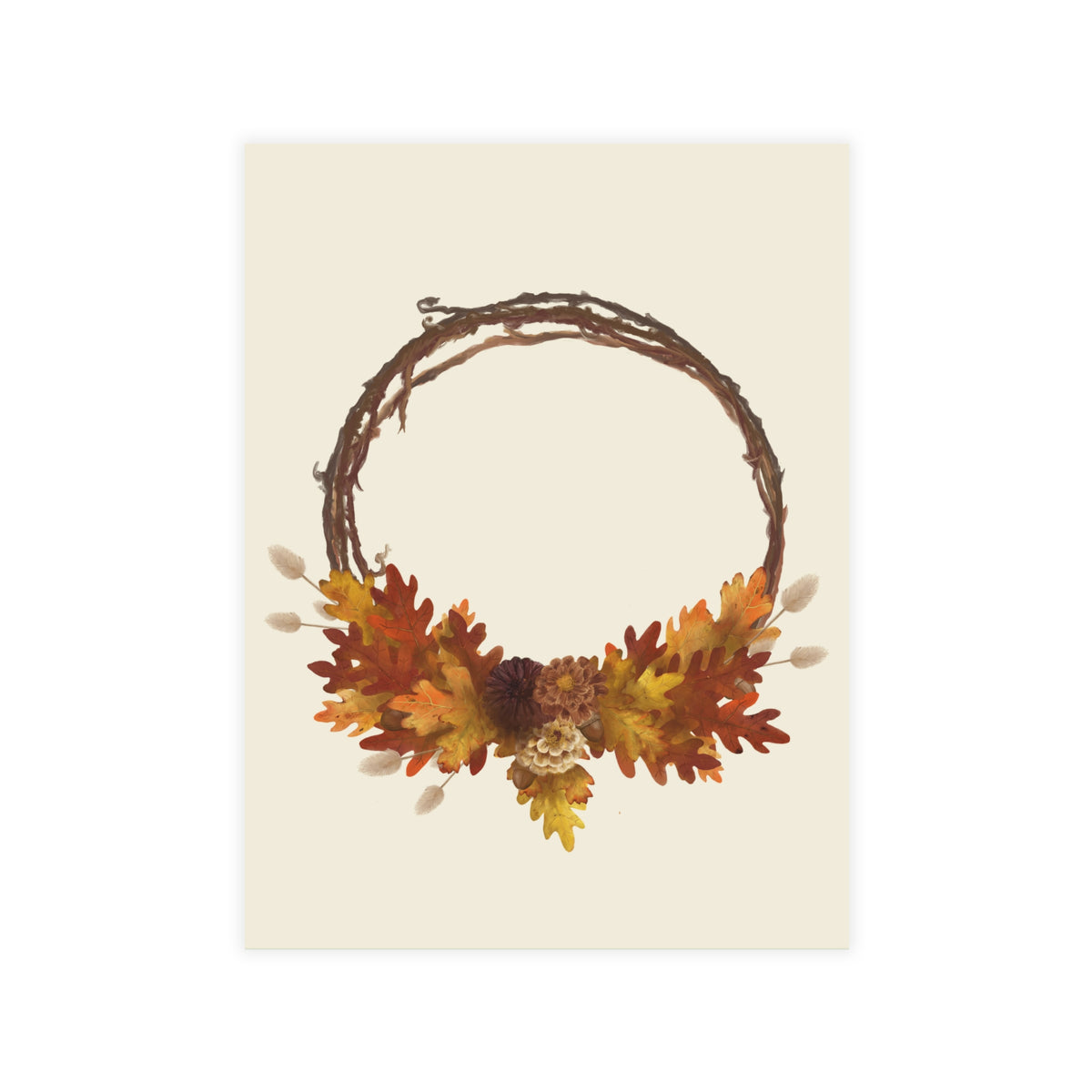 Fall Wreath Postcard Bundles (envelopes not included)