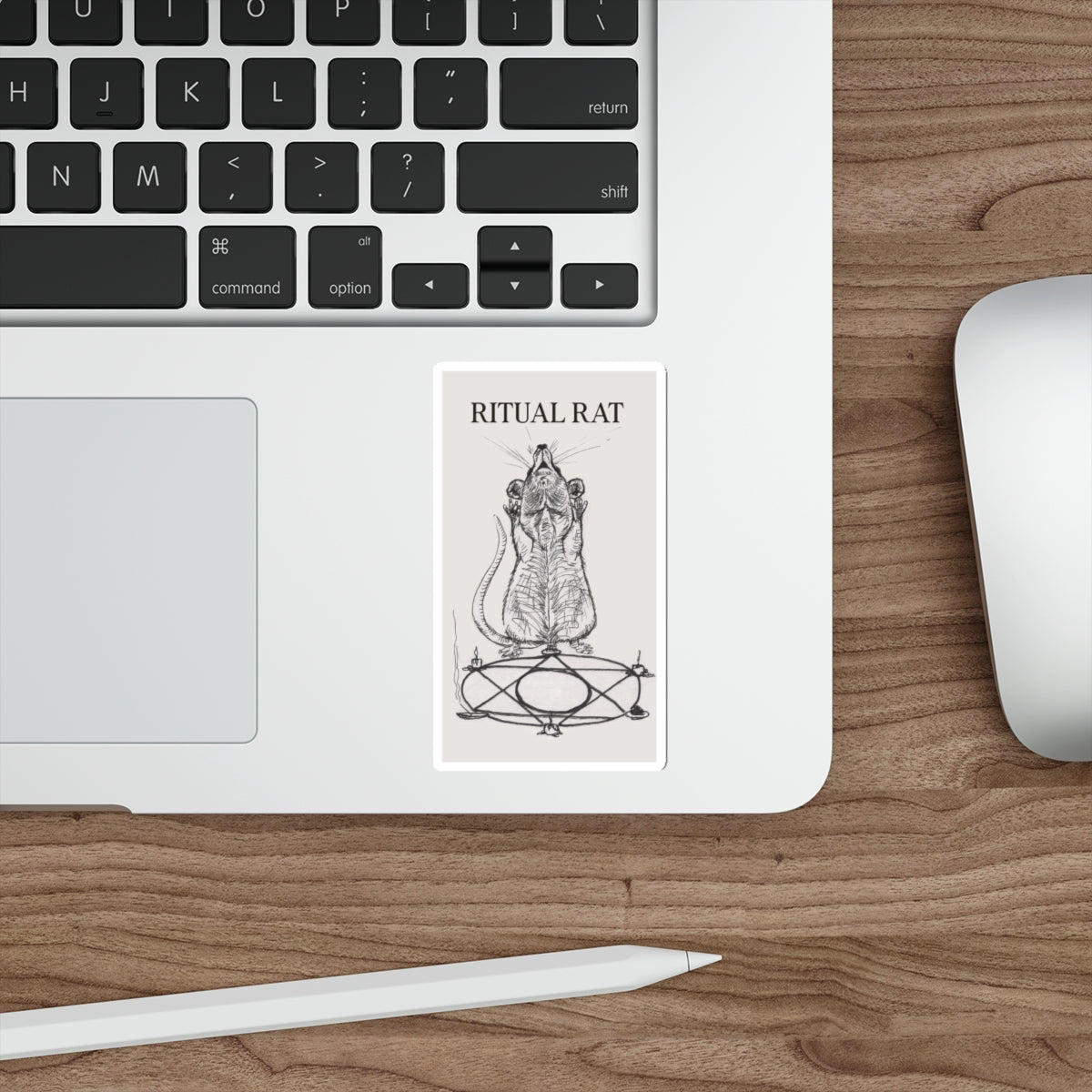 Ritual Rat Die-Cut Stickers
