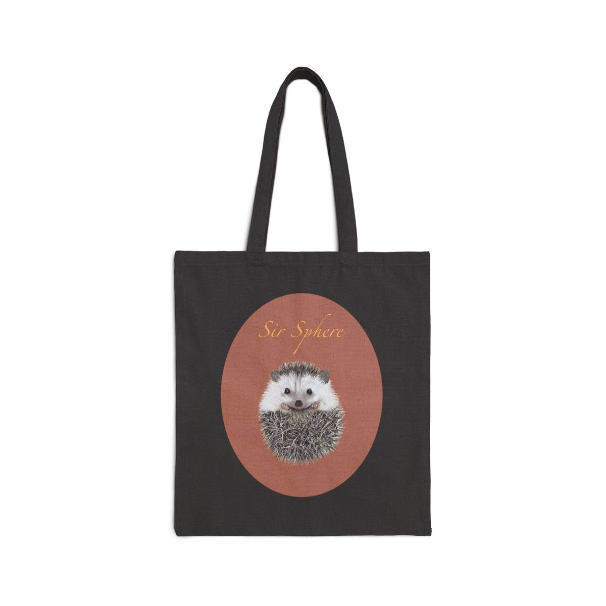 Sir Sphere Canvas Tote Bag — Cute Eco-Friendly Grocery & Everyday Bag